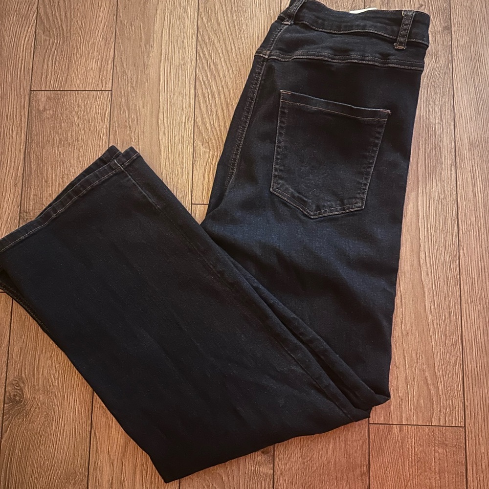 Kaffe Highwaisted Dark Blue washed jeans